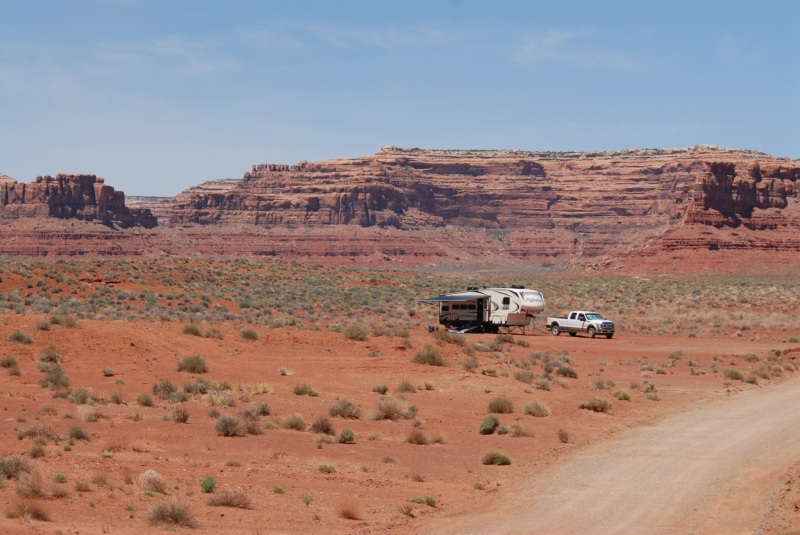 Boondocking in Valley of the Gods